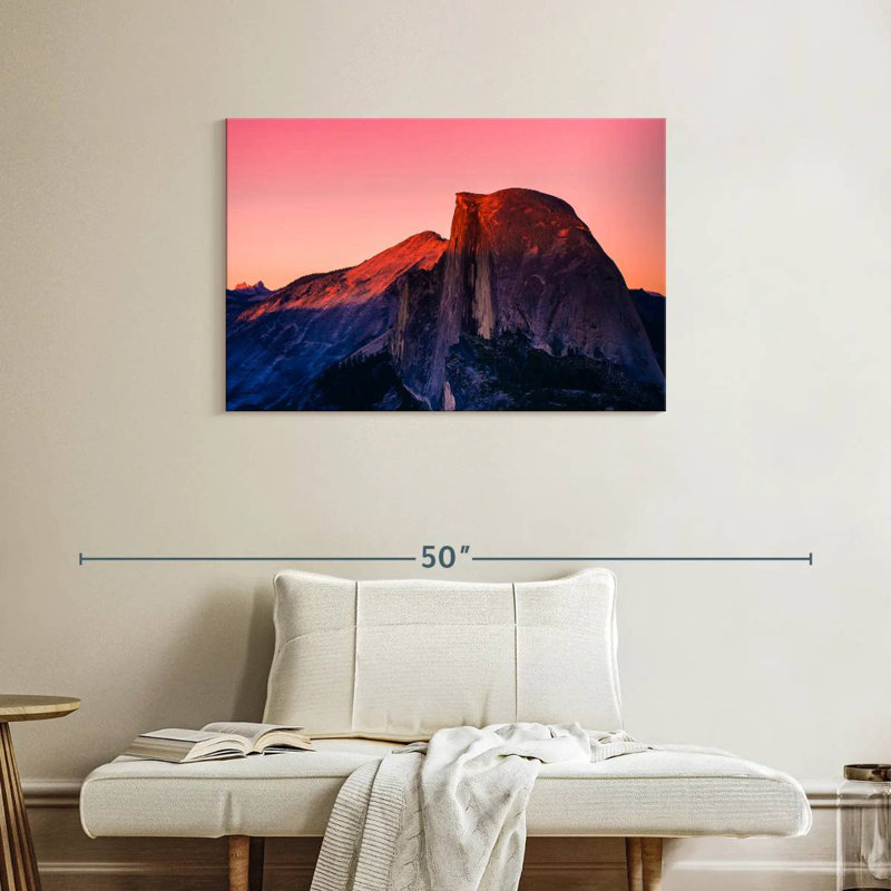 Demi-dôme d'Alvord Alpenglow, H 24 po x l 36 po