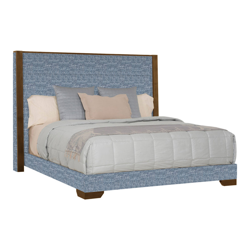 Thom Filicia Home Century Club King Bed, Tuck Graphite, Hampton, No