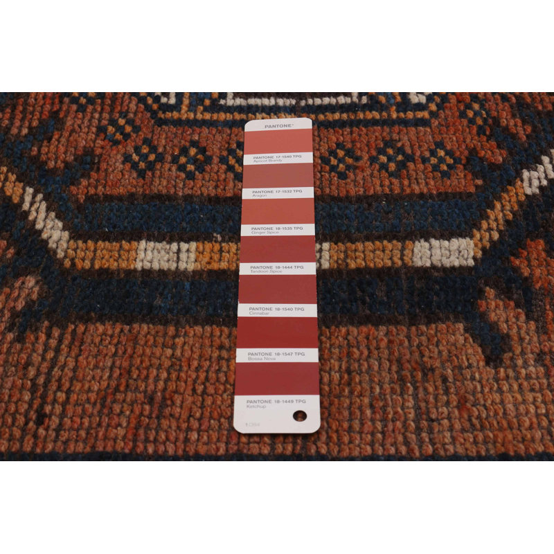 Abelius One-of-a-Kind Runner 3'10" X 11'3" 1990's Runner Wool Area Rug