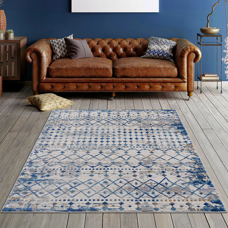 Tapis tissé, Rectangle 6 pi 6 po x 9 pi