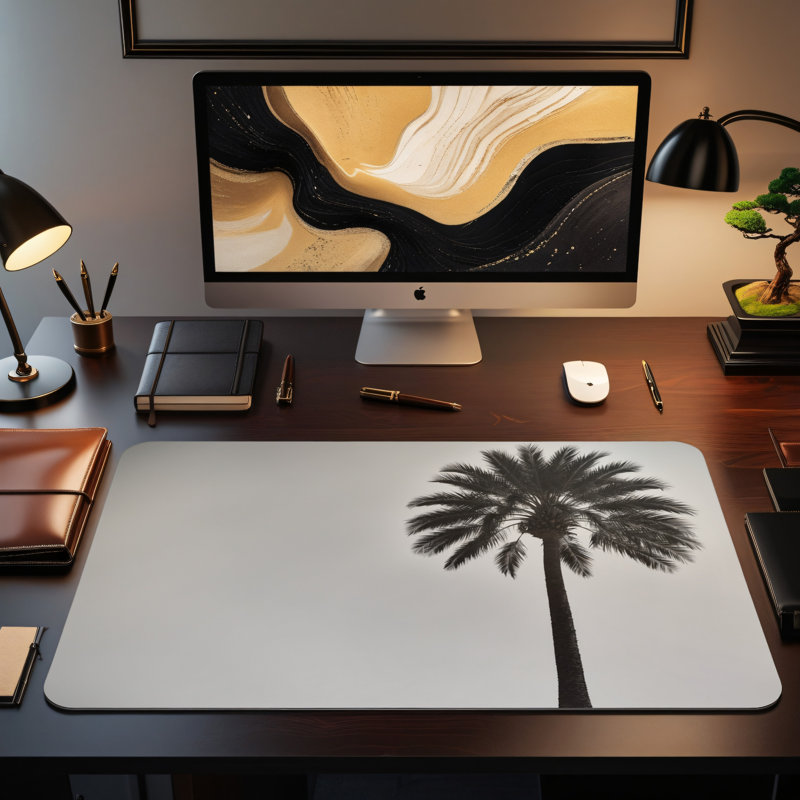 Polyester Desk Pad, 23.6x13.8