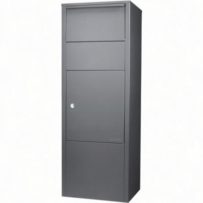 Large Single Compartment Locking Parcel Drop Box