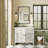 Amara Tempered Glass and Aluminum Alloy Framed French Cleat Mounted Wall Mirror-969131617-994650481