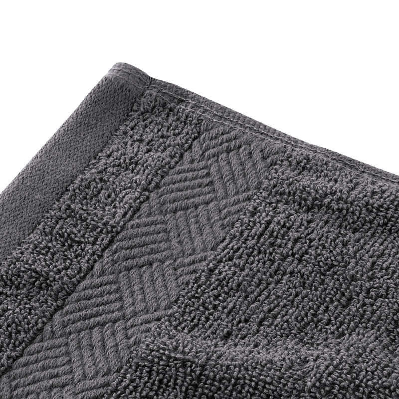 Cotton Washcloth, Gray