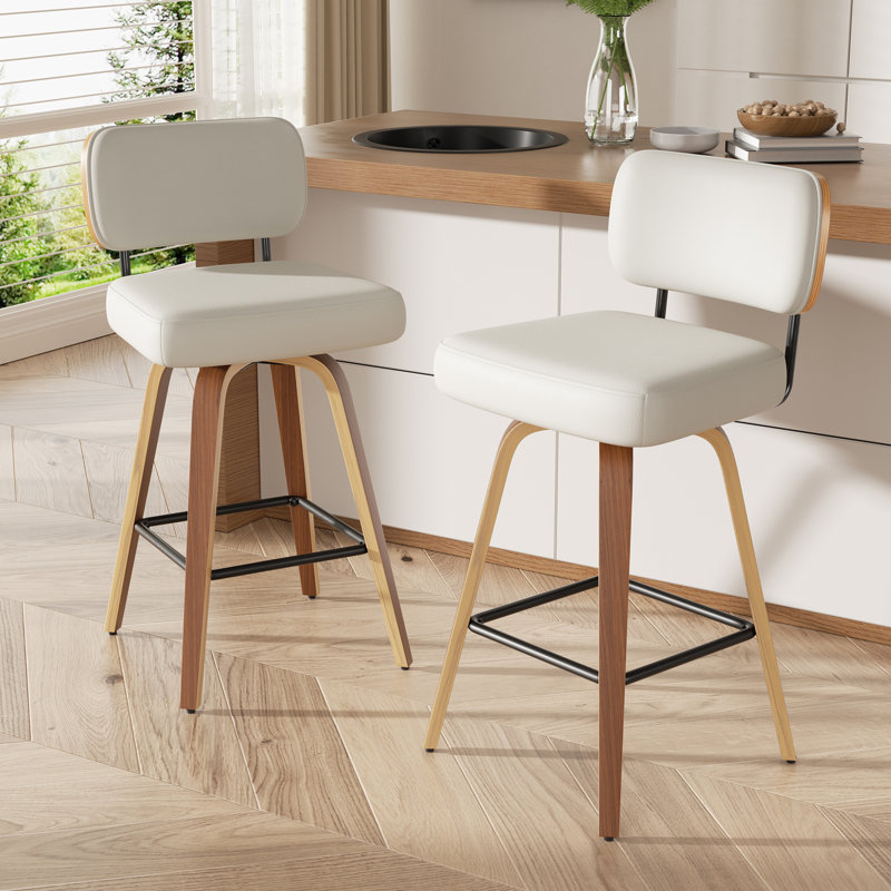 Counter Stool, Beige, 2