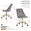 Velvet Office Chair-1097909162
