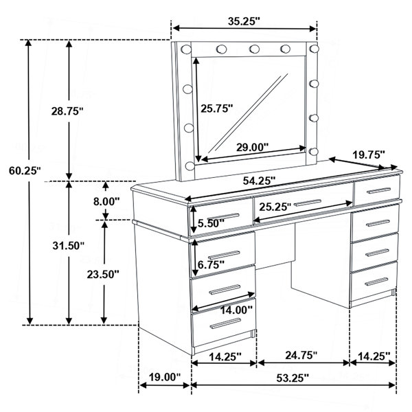 Dimensions du produit