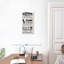 «Bathroom Humor Quotes Quick Bathroom Rules on Canvas», reproduction de 3 pièces-110841879