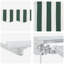 VidaXL Polyester Cover Retractable Patio Awning-126173519-126173520