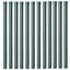 Fence Posts 12 Pcs Powder-Coated Steel-1753982552-1753987493