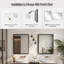 Miroir mural de salle de bain Lunara-657507269