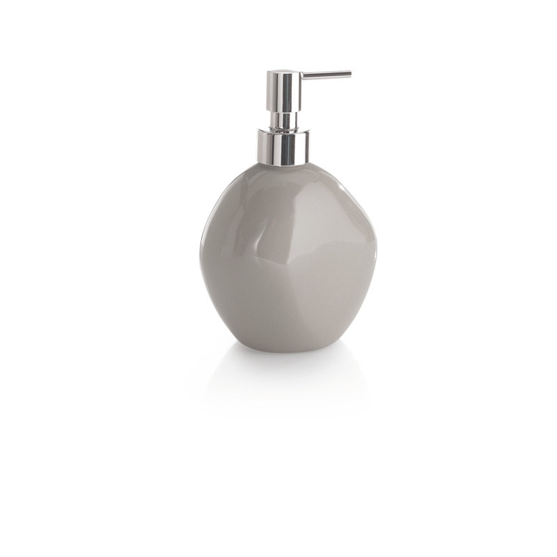 Bosa Soap Dispenser, Polished Gray