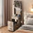 Makeup Vanity Set with LED Lights and Power Outlets-1227712805