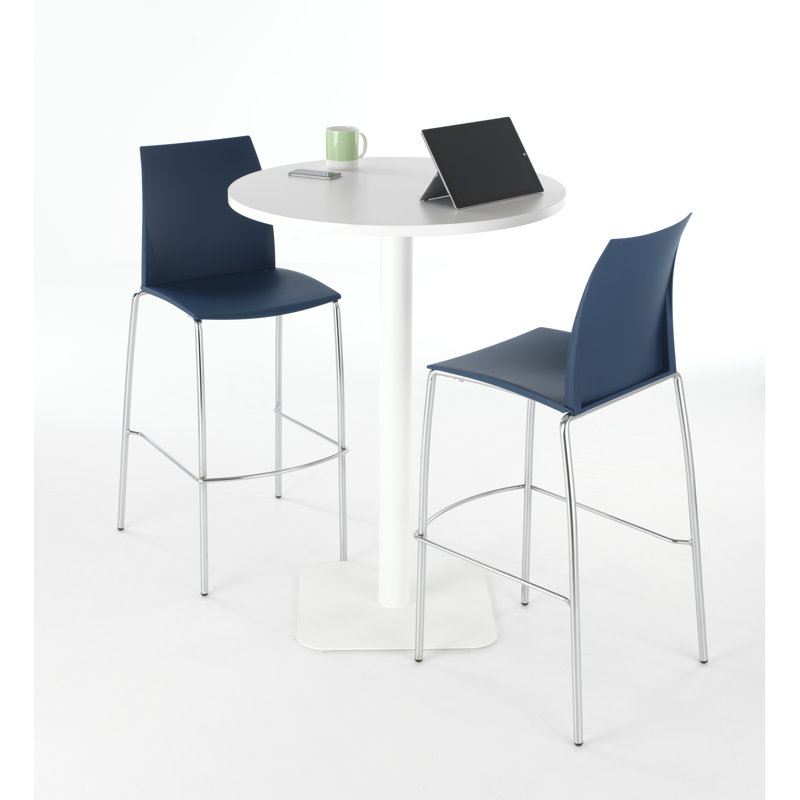 Rizal 80cm Circle Conference Table, White