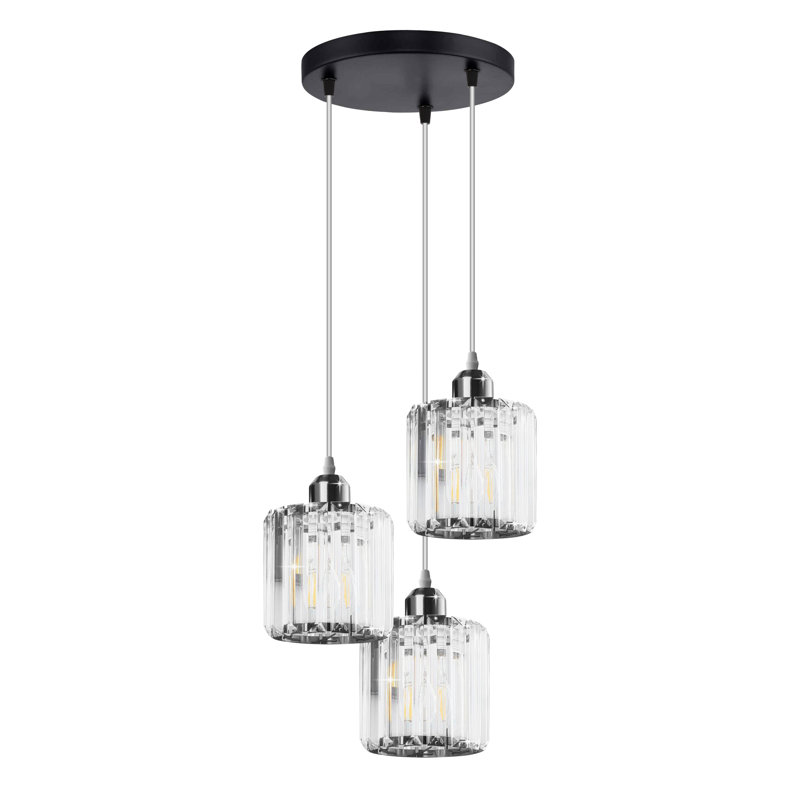 3 - Light Pendant, Chrome