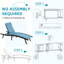 2 PCS All Weather Pool Lounge Chairs Ergonomic Design With Adjustable Backrest-2081319153