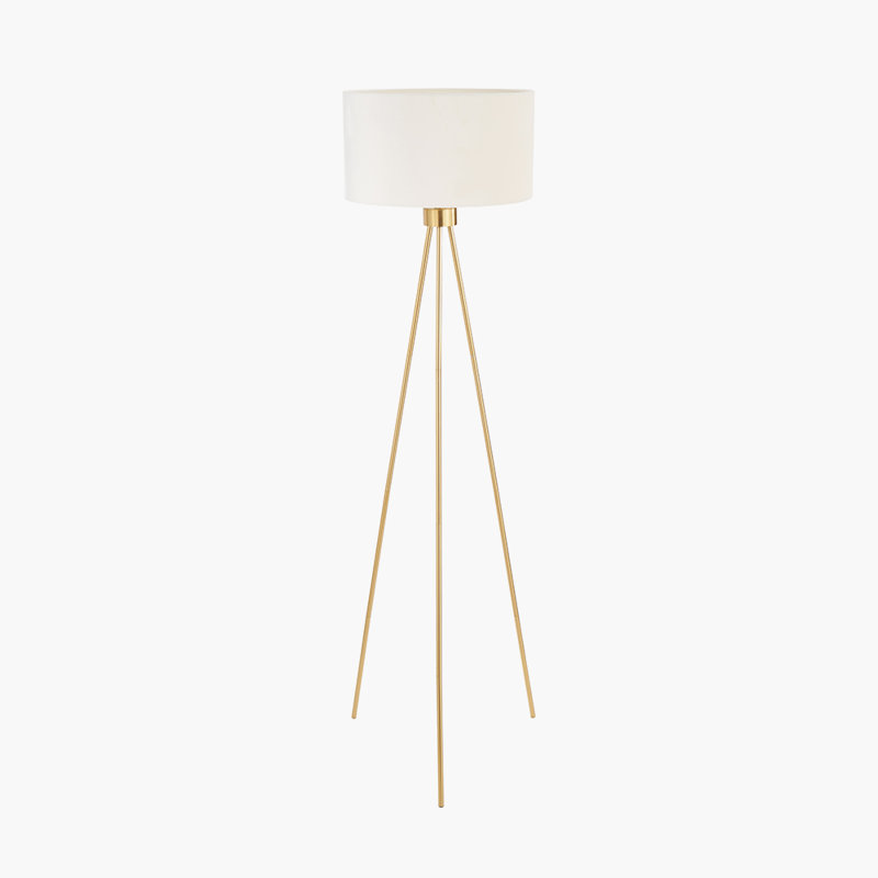 Laci 158.5cm Tripod Floor Lamp, Gold