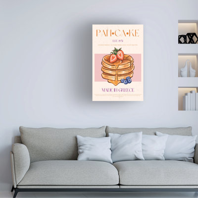 Pancake sur toile