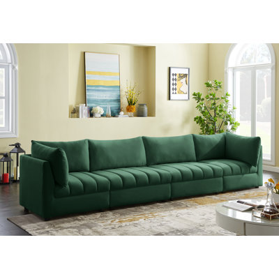 Ensoll Velvet Modular Sofa