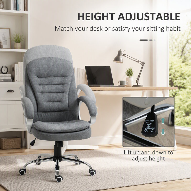 Fauteuil de bureau de direction avec hauteur réglable