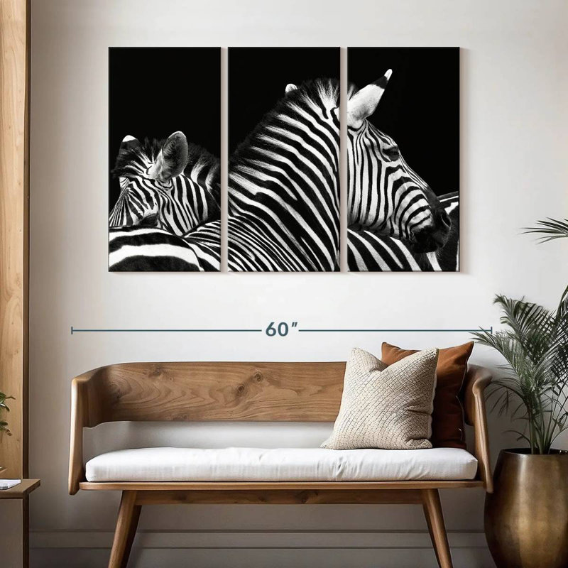 Zebra Stripes Pattern V, 32" H x 50" W