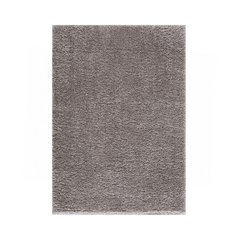 Super Soft Polyester Shag Area Rug, Rectangle 6'6" x 9'