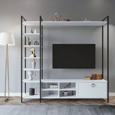 Daveisha Unfinished TV Stand for TVs up to 55"