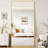 Oversized Full Length Mirror with Stand, Standing Mirror Full Body, Floor Mirror with Aluminum Alloy Framed Rectangle Wall Mirror-1432085484-1432085495