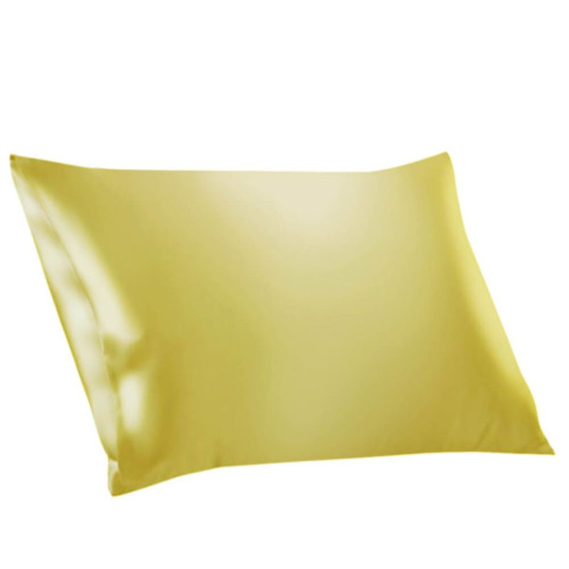 Hogarth Silk Pillow Case, Yellow