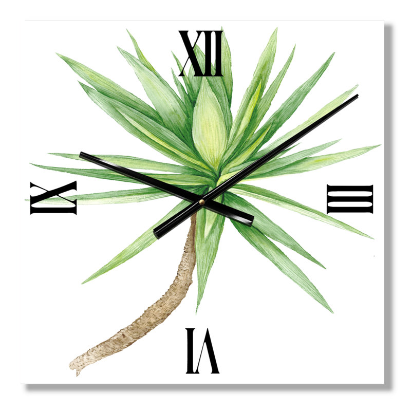 Détail d'une horloge murale Yucca, Très grand
