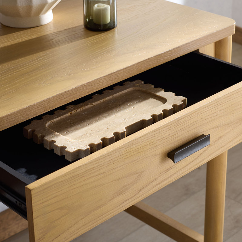 Bureau 2 tiroirs Kaplan, Naturel