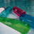 CocoNut Float: Glitter Hammock Pool Lounger - 49" x 30" Inflatable Drifter, Exercise Saddle & Relaxation Chair-109727249