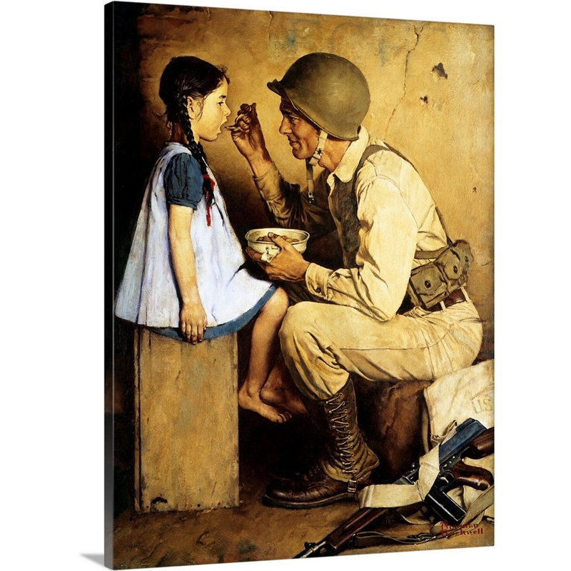 Art mural sur toile The American Way, Toile tendue, H 16 po x l 12 po x P 1,25 po