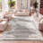 Errol Aya Berber Stripe Geometric Cream/Gray Rug-1268053286