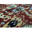 Ikat Area Rug in Red