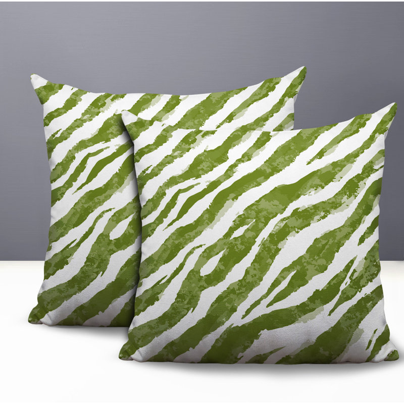 Coussin intérieur / extérieur Juno, Chartreuse, 20x20