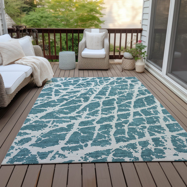 Kyrie Abstract Indoor / Outdoor Rug