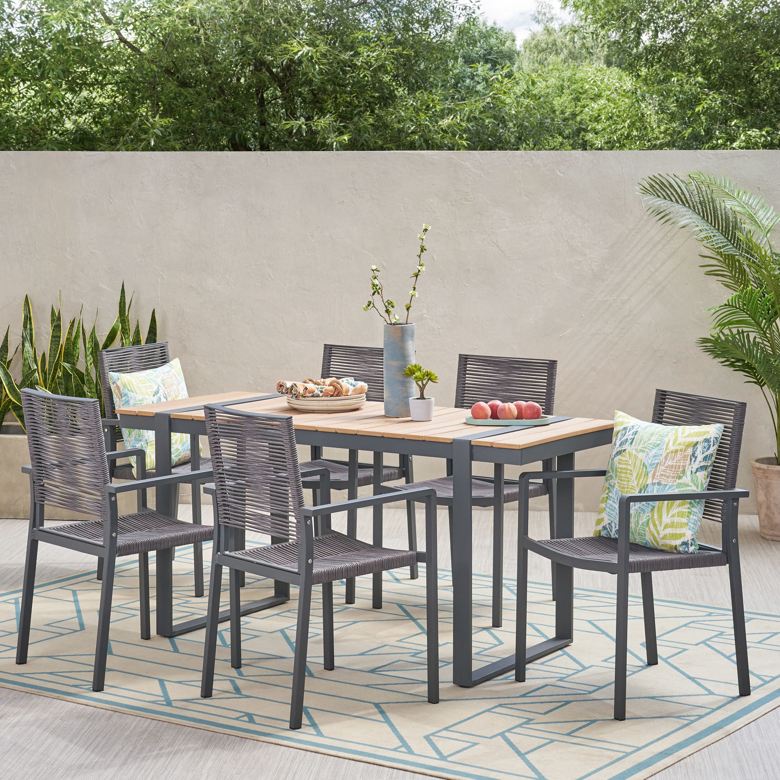 Orren Ellis NFusion 6 Pieces Dining Set | Wayfair