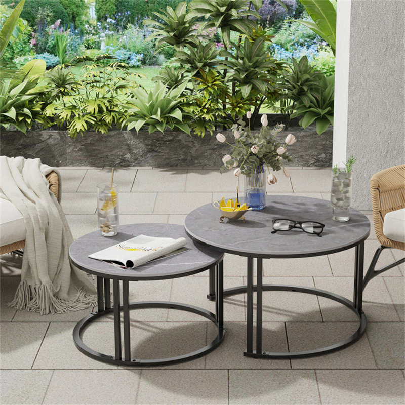 Azuzena Frame Coffee Table, Grey