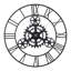 30 Inch Retro Non-Ticking Gear Wall Clock
