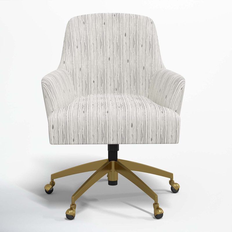 Ambau Task Chair, Shibori Stripe Grey