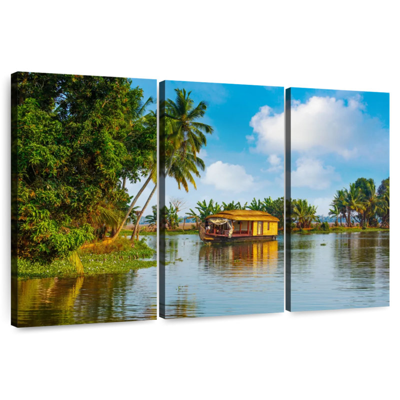 Alvord Houseboat, 32" H x 50" W