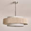 Lustre suspendu cylindrique 6 lumières en nickel-1633834703