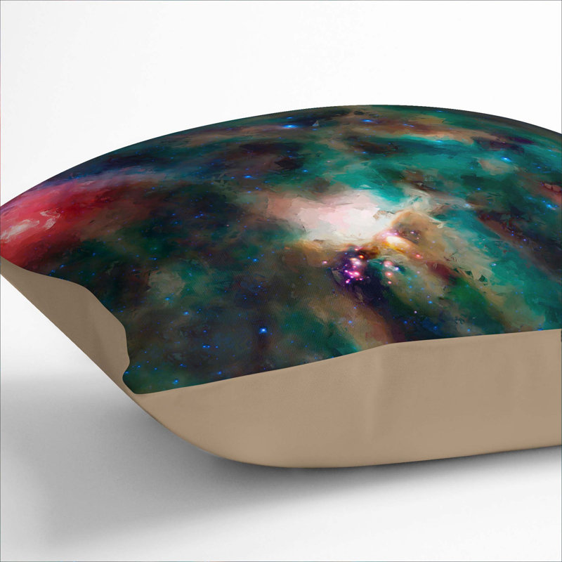 Universe Vol.22 Cushion with Filling, 55cm H x 55cm W x 20cm D, Stone