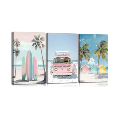 3 Piece Wrapped Canvas Print