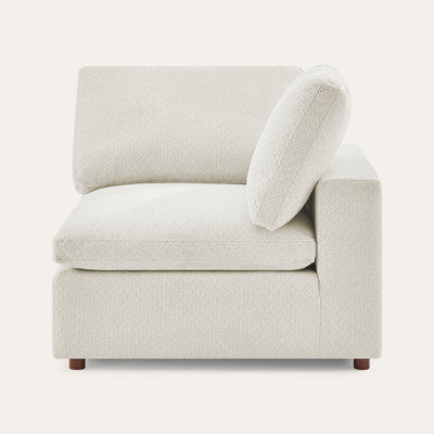 Serene Minimalist Comfort Sofa - Side by Xdeco