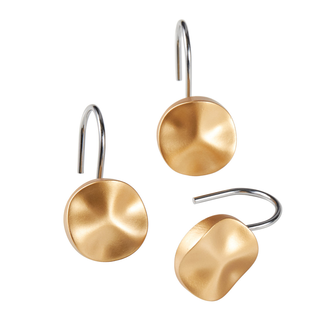 Sparkle Plastic Shower Curtain Hook (Set of 12) SKL Home