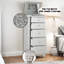 Commode pour femme 5 tiroirs Willa