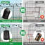 Ensemble de 4 clôtures et bordures de jardin décoratives pour chiens-1858868849-1782107433