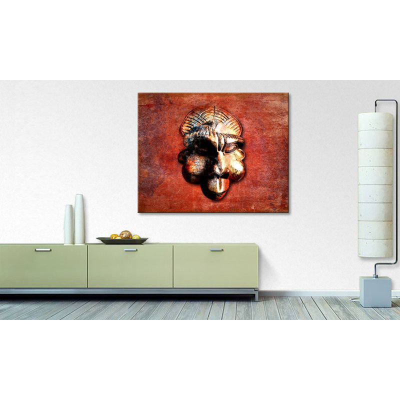 Affe - Wrapped Canvas Print, 80cm H x 100cm W, 100% cotton canvas